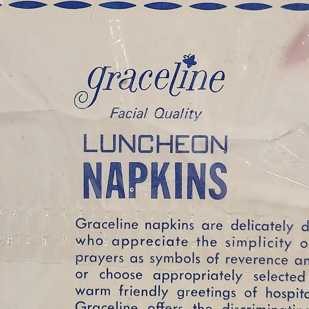 Vintage Paper Napkins‎ 20ct LET'S JUST PRAISE THE LORD Religious Easter